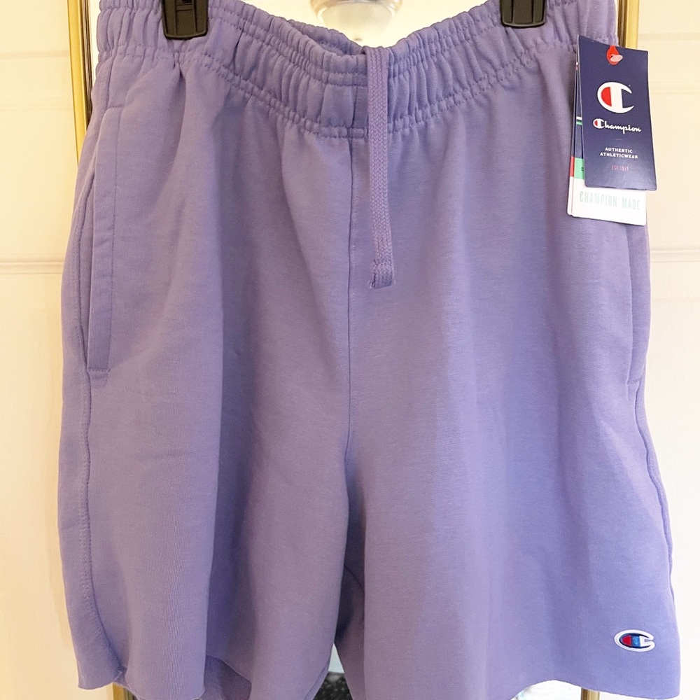 Purple Men’s Champion Sweatshorts